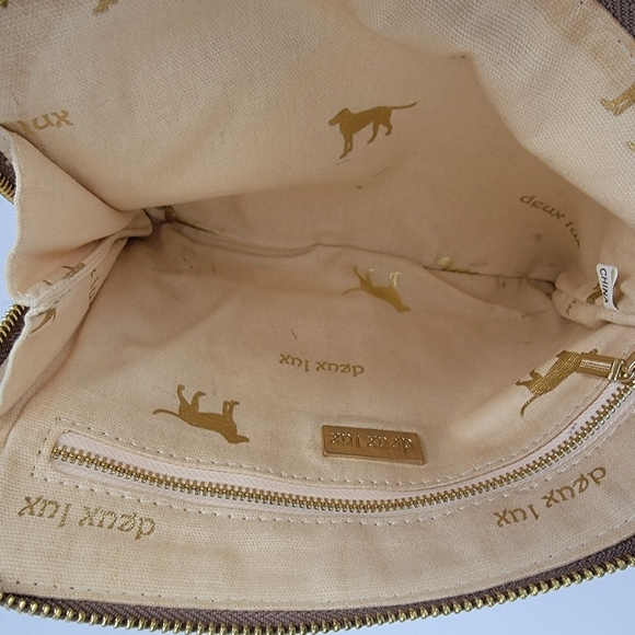 Deux Lux clutch with decorative poms - Picture 7 of 10